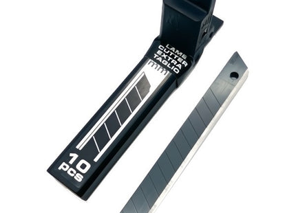 RENAUDO LAME NERE EXTRA TAGLIENTI SK2 PER CUTTER DA MM 9 PZ10