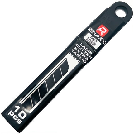 RENAUDO LAME NERE EXTRA TAGLIENTI SK2 PER CUTTER DA MM 9 PZ10