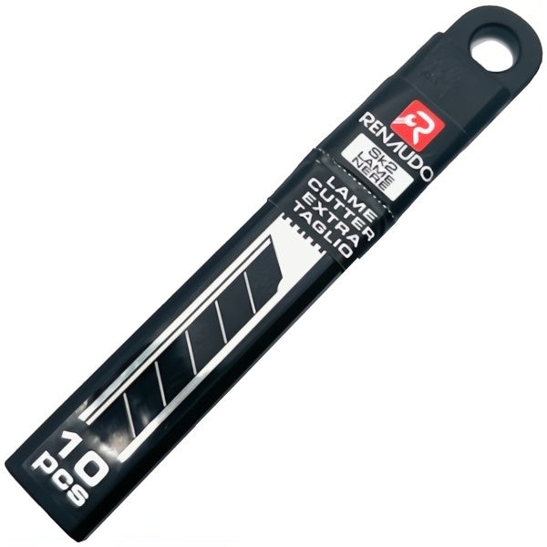 RENAUDO LAME NERE EXTRA TAGLIENTI SK2 PER CUTTER DA MM 9 PZ10