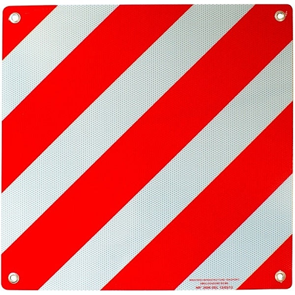 3G ITALIA CARTELLO CARICO SPORGENTE ALLUMINIO MM500X500 OMOLOGATO