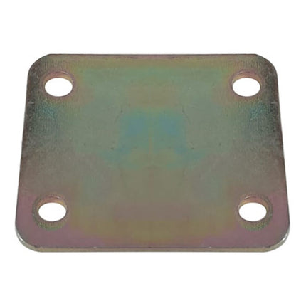 MINUTEX PIASTRA GIUNZIONE PESANTE 4 FORI MM 60X50X3 ACCIAIO ZINCATO