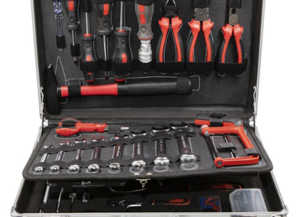 KRINO VALIGIA CON ASSORTIMENTO BUSSOLE E UTENSILI MANUALI DA PZ127