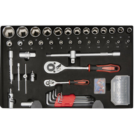 KRINO VALIGIA CON ASSORTIMENTO BUSSOLE E UTENSILI MANUALI DA PZ127