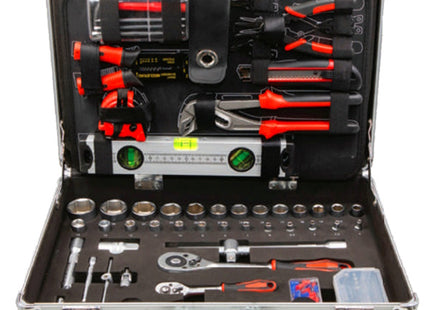 KRINO VALIGIA CON ASSORTIMENTO BUSSOLE E UTENSILI MANUALI DA PZ127