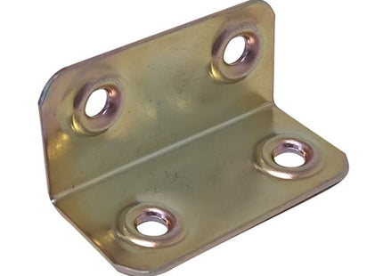 MINUTEX PIASTRE GIUNZIONE 4 FORI PIEGATE MM 20X40X1 ZINCATE CONF.PZ4