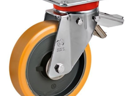 TELLURE ROTA RUOTA 64 SUPPORTO EXTRA PESANTE GIREV.+FRENO D.MM150 KG700