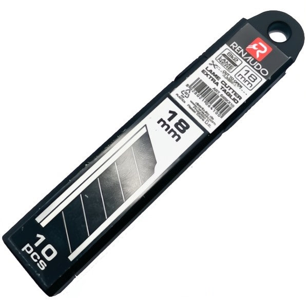 RENAUDO LAME NERE EXTRA TAGLIENTI SK2 PER CUTTER DA MM18 PZ10
