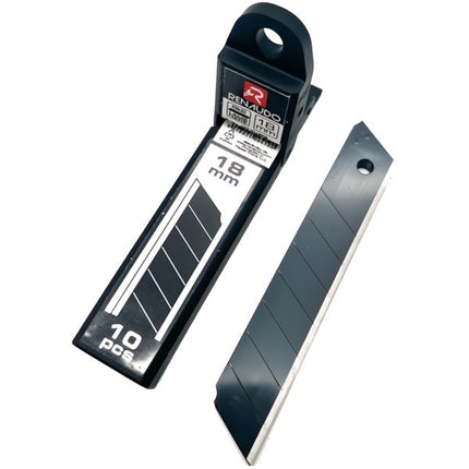 RENAUDO LAME NERE EXTRA TAGLIENTI SK2 PER CUTTER DA MM18 PZ10