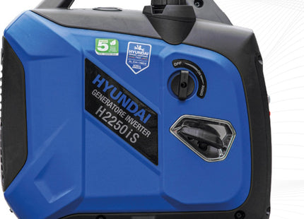 HYUNDAI GRUPPO ELETTROGENO INVERTER H2250IS MONOFASE 2 KW SILENZIATO