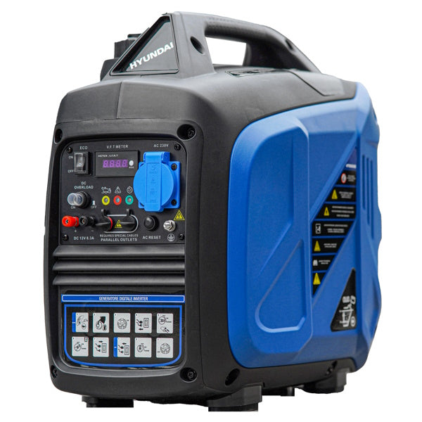 HYUNDAI GRUPPO ELETTROGENO INVERTER H2250IS MONOFASE 2 KW SILENZIATO