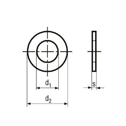 RONDELLE PIANE UNI 6592 POLIAMMIDE
