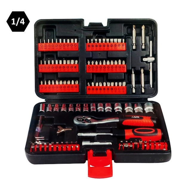 KRINO ASSORTIMENTO DI BUSSOLE E INSERTI DA 1/4" PZ130