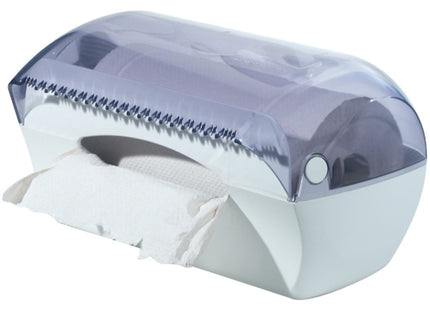 MARPLAST DISPENSER DISTRIBUTORE CARTA ASCIUGAMANI IN ROTOLO O FOGLI A V