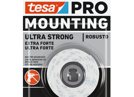 TESA NASTRO BIADESIVO PER OGGETTI ULTRA STRONG MOUNTING PRO MM19X1,5MT