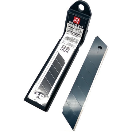 RENAUDO LAME NERE EXTRA TAGLIENTI SK2 PER CUTTER DA MM25 PZ10