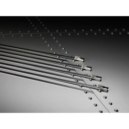 ELEMATIC FASCETTE IN ACCIAIO INOX 304 COLSTEEL IN CONF.DA PZ100