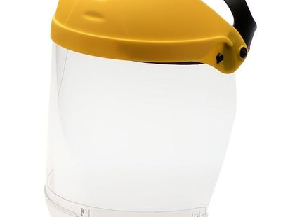 UNIVET VISIERA PROTETTIVA MOD. 699 CON SCHERMO E SEMICALOTTA GIALLA