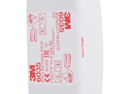 3M FILTRI 6035 ANTIPARTICOLATI P3R PER RESPIRATORI CONF.DA PZ 2