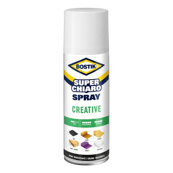 UHU BOSTIK SUPERCHIARO ADESIVO CREATIVE SPRAY BOMBOLETTA ML500
