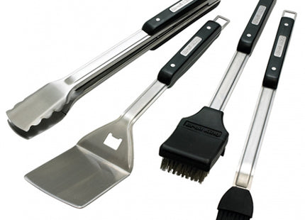 BROIL KING SET POSATE IMPERIAL 4 PEZZI IN INOX E RESINA DA MM.500