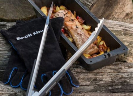 BROIL KING PINZA IMPERIAL IN ACCIAIO INOX E RESINA DA MM480