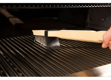 BROIL KING SPAZZOLA IN LEGNO CON SETOLE LUNGHE