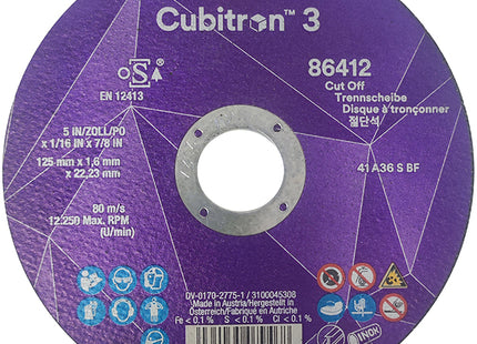 3M CUBITRON III DISCO DA TAGLIO T41