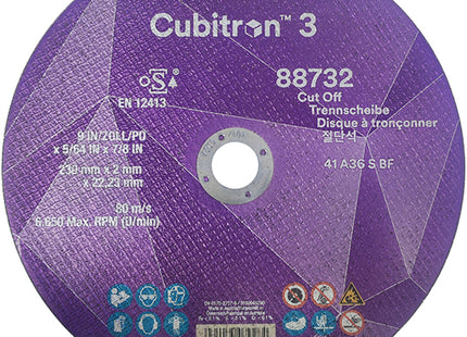 3M CUBITRON III DISCO DA TAGLIO T41