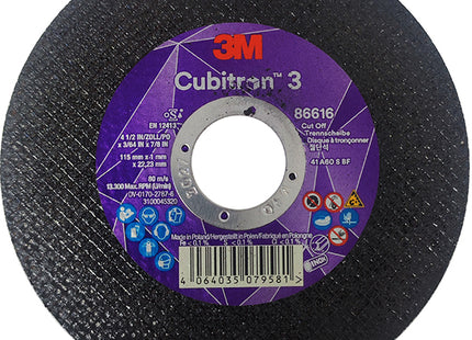 3M CUBITRON III DISCO DA TAGLIO T41