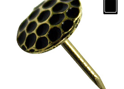 SODIFER BULLETTE IN FERRO BRONZATO TESTA MARTELLATA MM10 BLISTER PZ 50