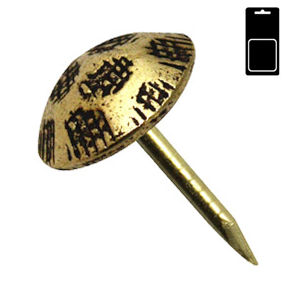 SODIFER BULLETTE IN FERRO SFUMATO TESTA SFACETTATA BLISTER PZ 40