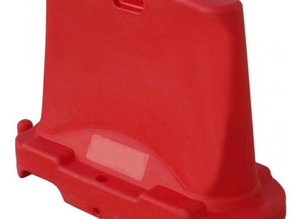 3G ITALIA BARRIERA NEW JERSEY IMPILABILE CM100X40X70 COLORE ROSSO