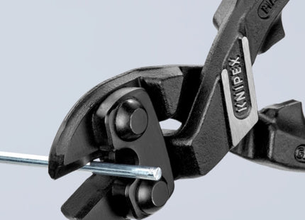 KNIPEX TRONCHESE A DOPPIA LEVA COBOLT CON TESTA PIEGATA MM200
