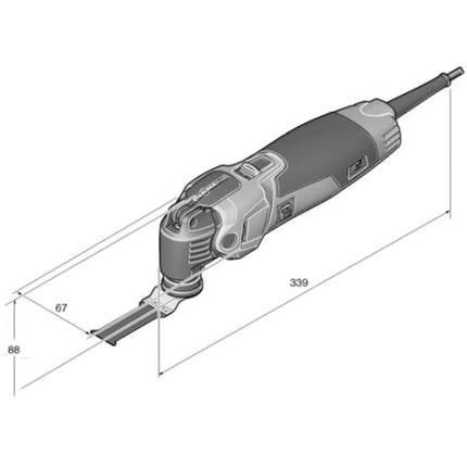 FEIN UTENSILE MULTIFUNZIONE MULTIMASTER MM500 PLUS BASIC 230V