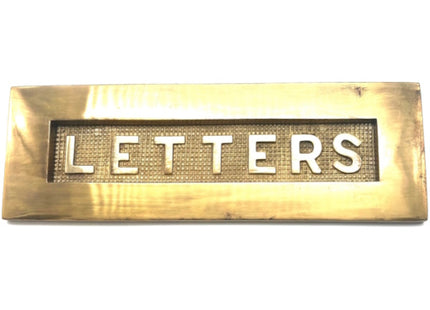 COTTALI BUCA LETTERE IN OTTONE