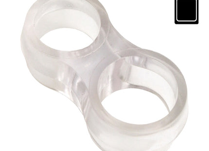 SODIFER PARACOLPI TRASPARENTE DOPPIO PER MANIGLIE PORTE BLISTER PZ2