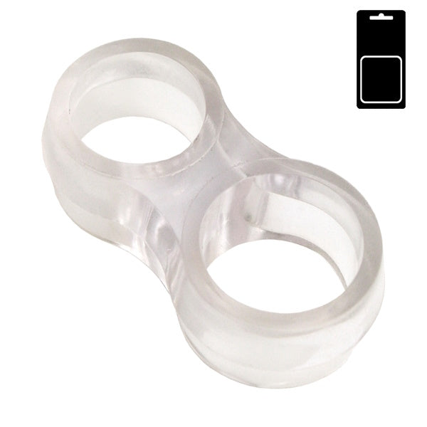 SODIFER PARACOLPI TRASPARENTE DOPPIO PER MANIGLIE PORTE BLISTER PZ2