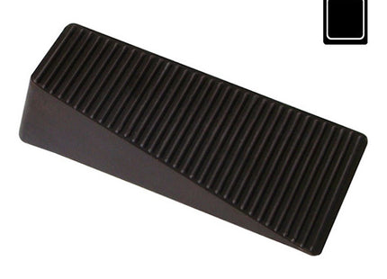 SODIFER CUNEO FERMAPORTE IN PLASTICA ADESIVO MM35X70 MARRONE CONF.PZ1