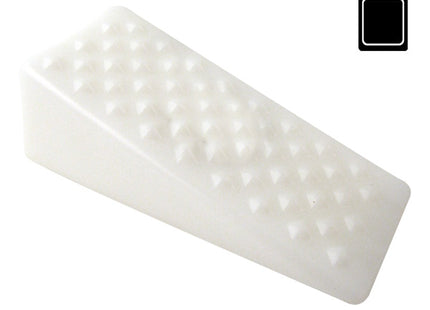 SODIFER CUNEO FERMAPORTE IN PLASTICA ADESIVO BIANCO BLISTER PZ6