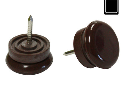 SODIFER SOTTOPIEDI IN NYLON D.MM23 CON CHIODO IN CONF.BLISTER DA PZ8