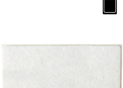 SODIFER FELTRINI ADESIVI RETTANGOLARI MM50X100 BIANCO BLISTER PZ 2