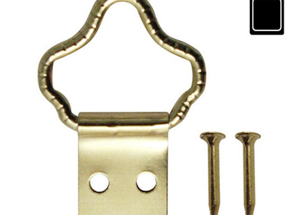 SODIFER ATTACCAGLIE A FILO LAVORATO IN FERRO CON CHIODO BLISTER DA PZ10