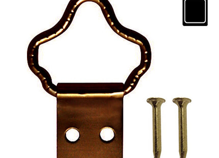 SODIFER ATTACCAGLIE A FILO LAVORATO IN FERRO CON CHIODO BLISTER DA PZ10