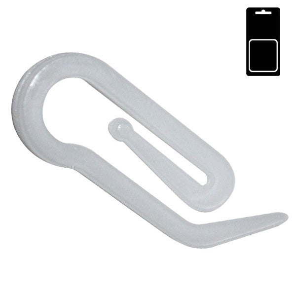 SODIFER GANCI PER TENDE A PROBOSCIDE LUNGHI IN RESINA BLISTER DA PZ25