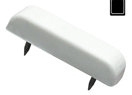 SODIFER FERMA ANTINE IN PLASTICA BIANCO CON 2 PUNTE BLISTER DA PZ12