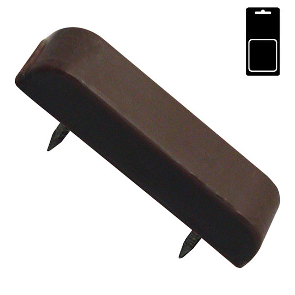 SODIFER FERMA ANTINE IN PLASTICA MARRONE CON 2 PUNTE BLISTER DA PZ12