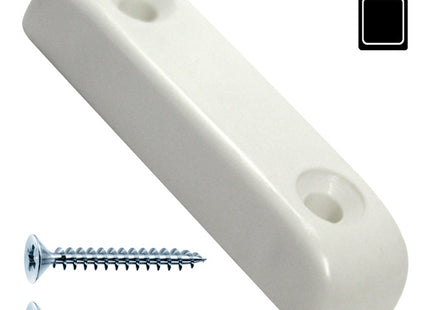 SODIFER FERMA ANTINE IN PLASTICA BIANCO CON 2 VITI BLISTER DA PZ 8