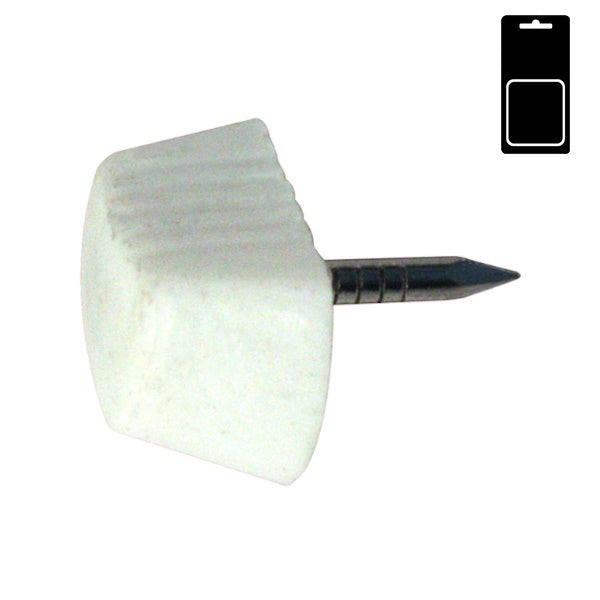 SODIFER REGGIPIANI IN PLASTICA CON CHIODO IN CONF.BLISTER DA PZ12