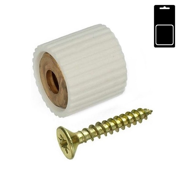 SODIFER REGGICRISTALLI IN OTTONE RICOPERTO IN GOMMA IN BLISTER DA PZ12