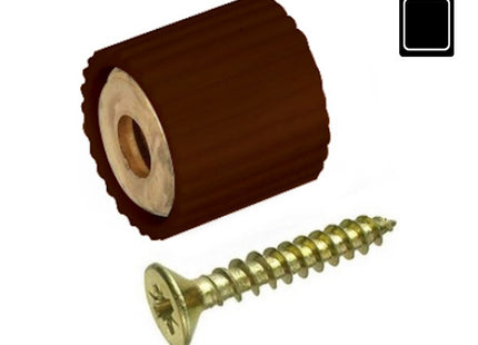 SODIFER REGGICRISTALLI IN OTTONE RICOPERTO IN GOMMA IN BLISTER DA PZ12